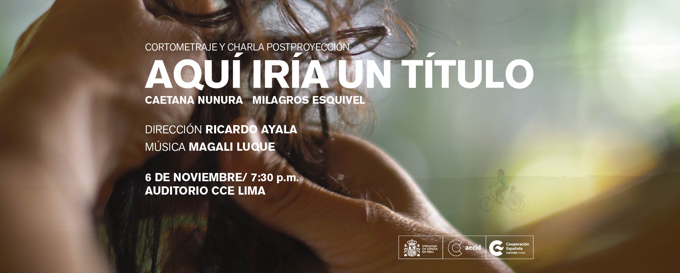 Estreno de Aqu ira un ttulo