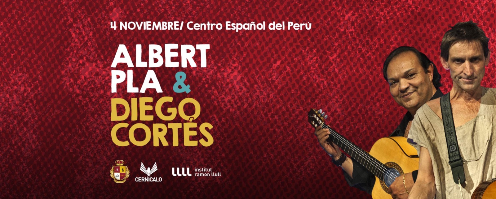Albert Pla y Diego Corts en concierto nico