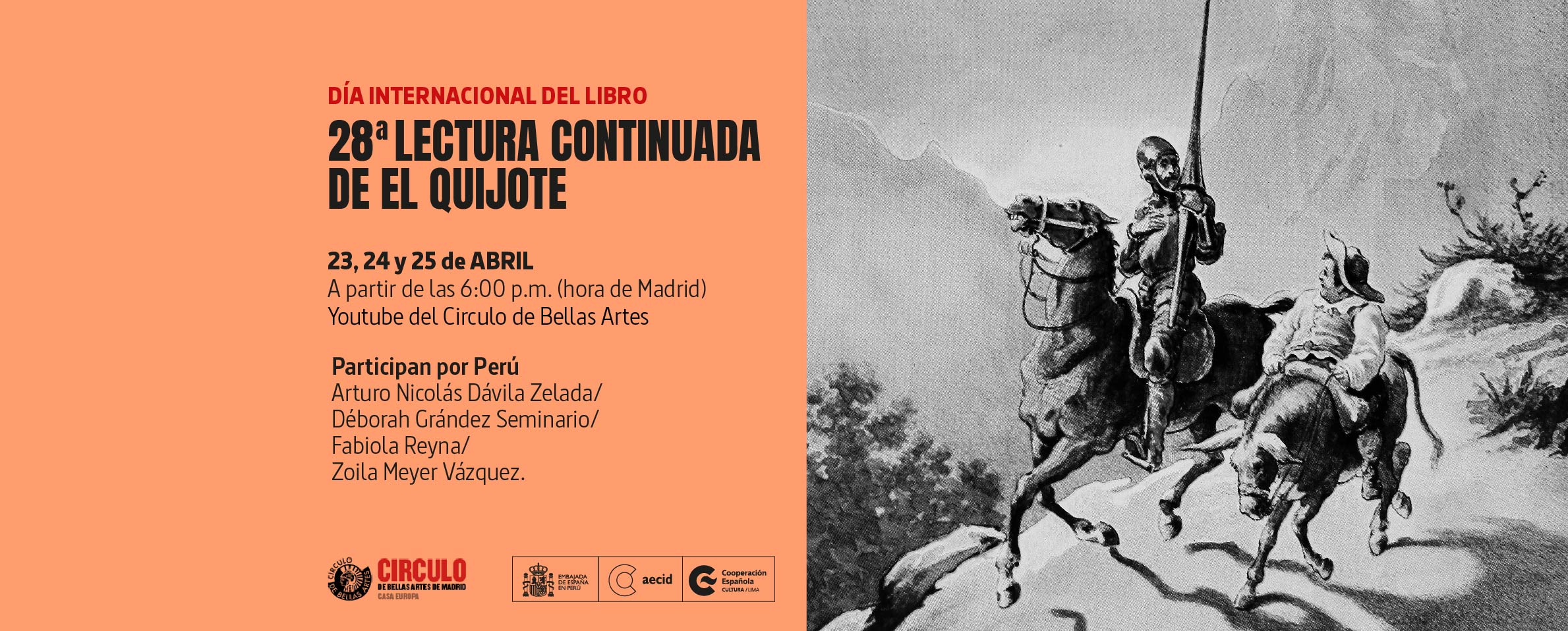 Lectura continuada de El Quijote