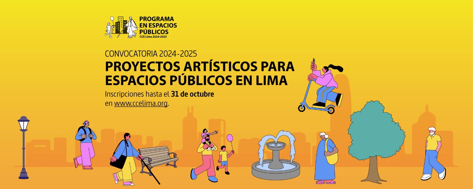Convocatoria para el Programa en Espacios Pblicos 2025
