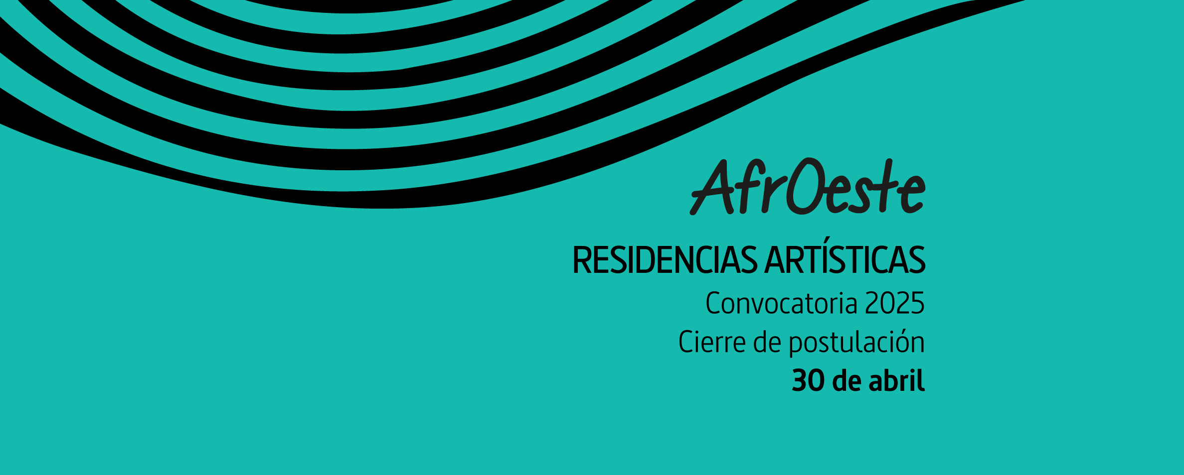Convocatoria de residencias artsticas AfrOeste 2025