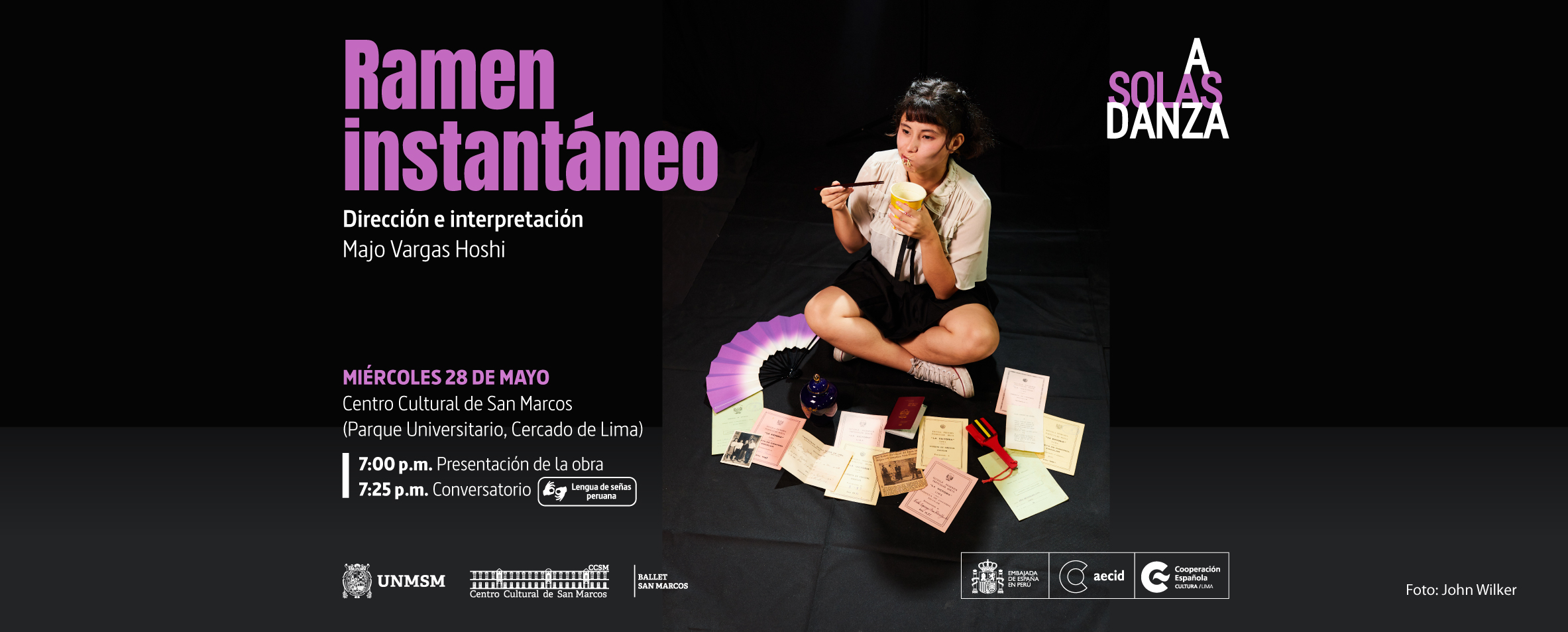 Portada A Solas Danza 2025: Ramen instantáneo