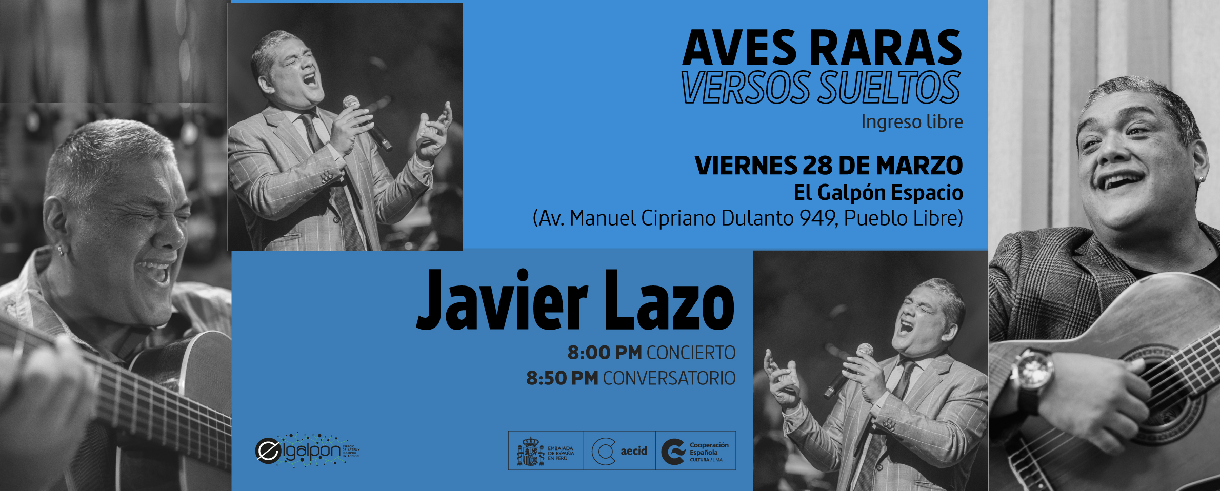 Aves Raras. Versos Sueltos: Javier Lazo
