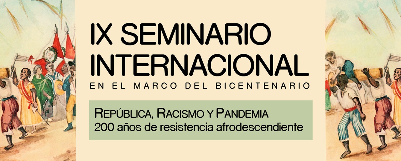 Seminario internacional Repblica racismo y pandemia