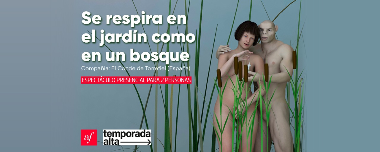 Se respira en el jardn como en un bosque