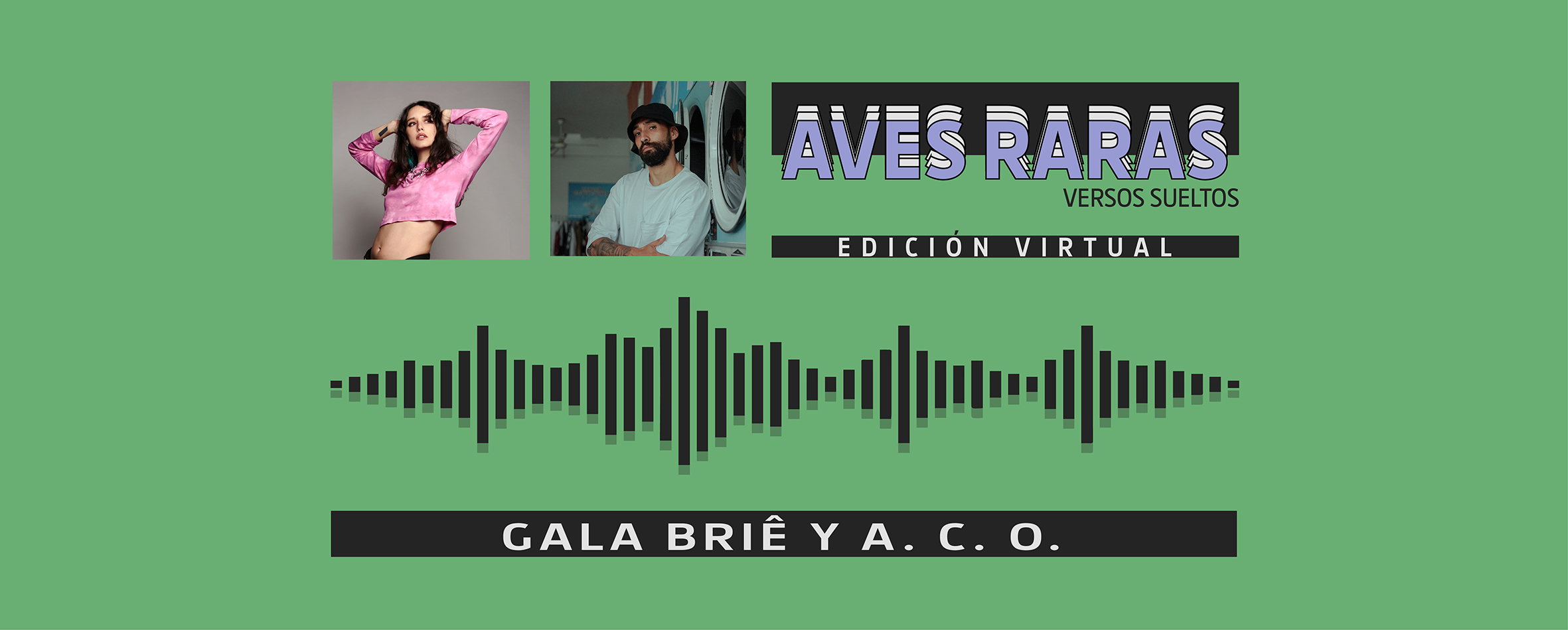 Aves Raras Versos Sueltos Gala Bri y ACO