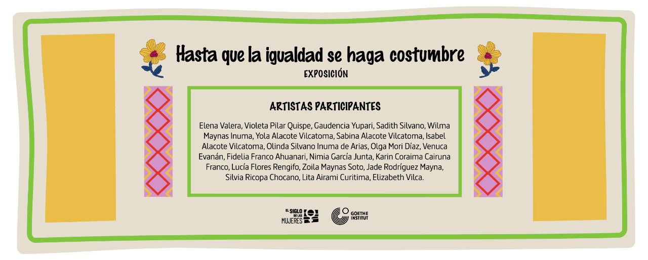 Hasta que la igualdad se haga costumbre