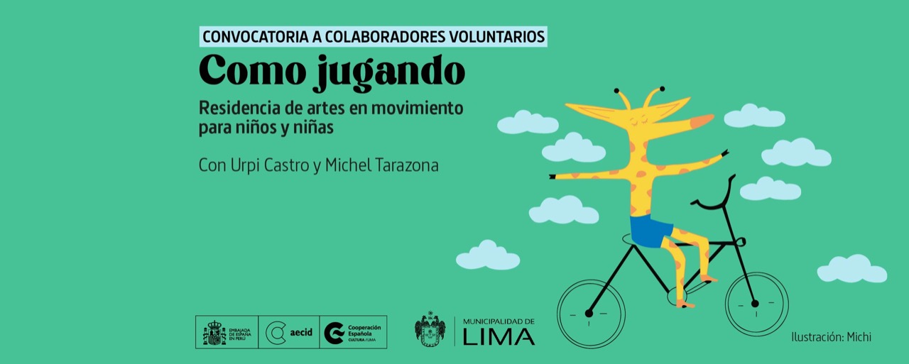 Como Jugando Convocatoria a colaboradores voluntarios