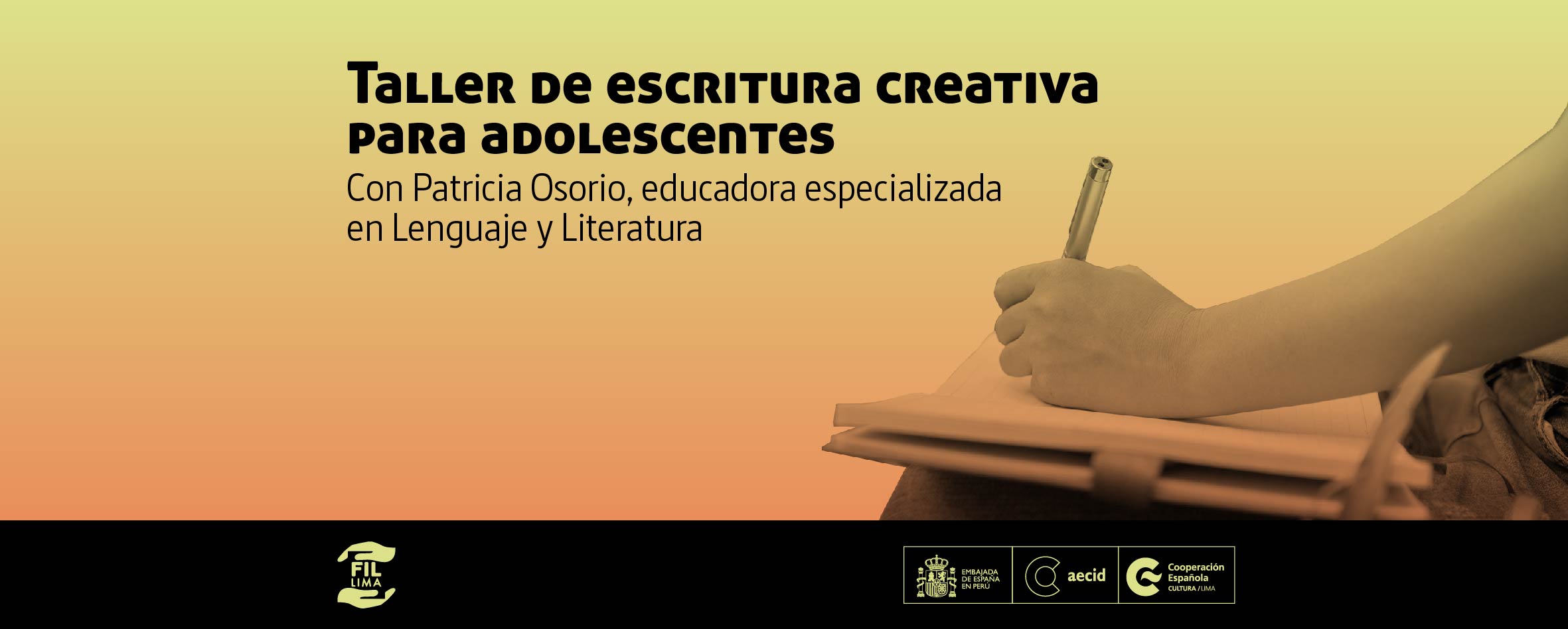 Taller de escritura creativa para adolescentes Seleccin