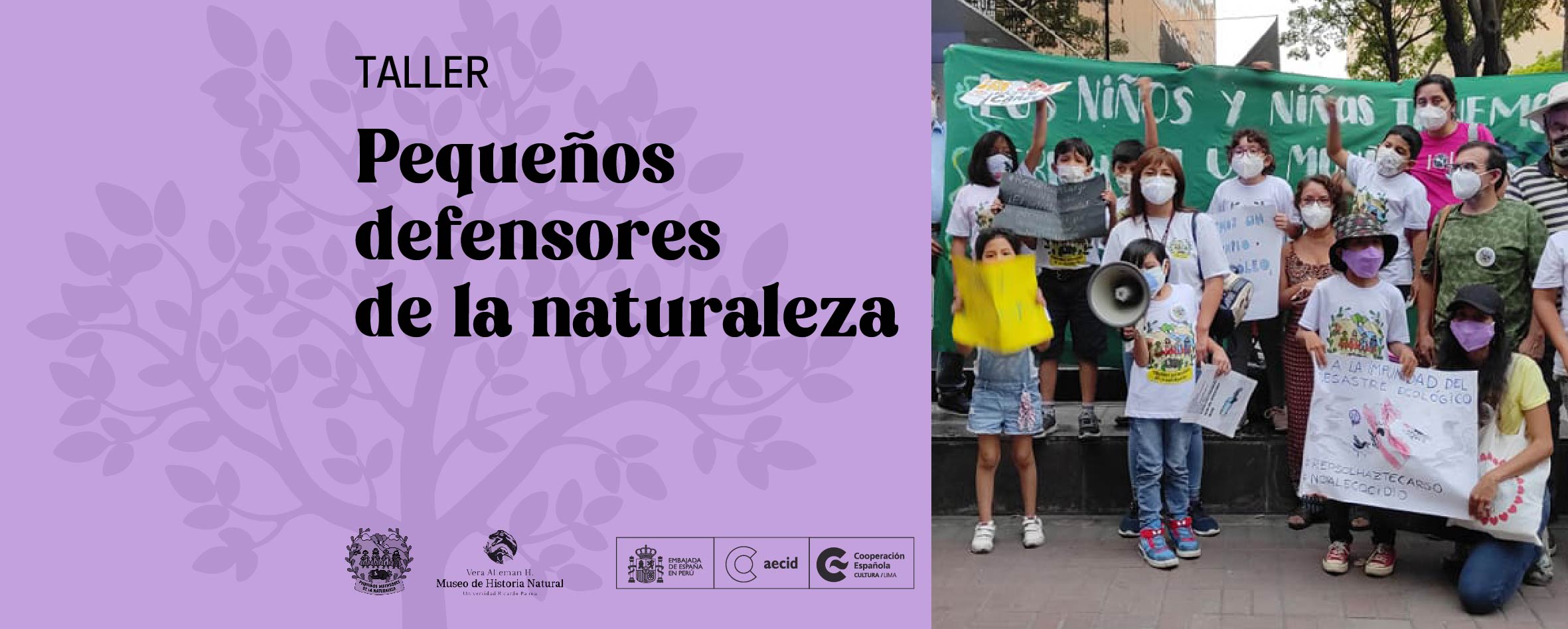 Pequeos defensores de la naturaleza