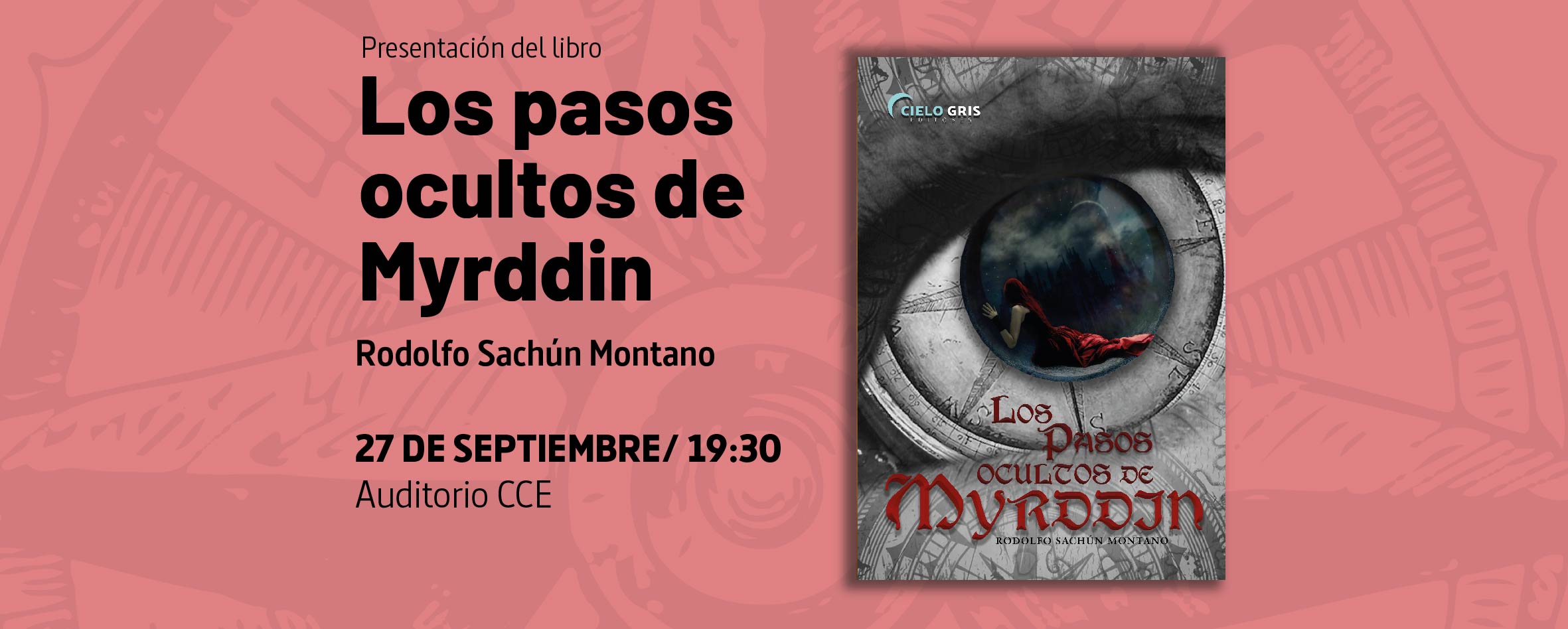 Rodolfo Sachn presenta su primera novela