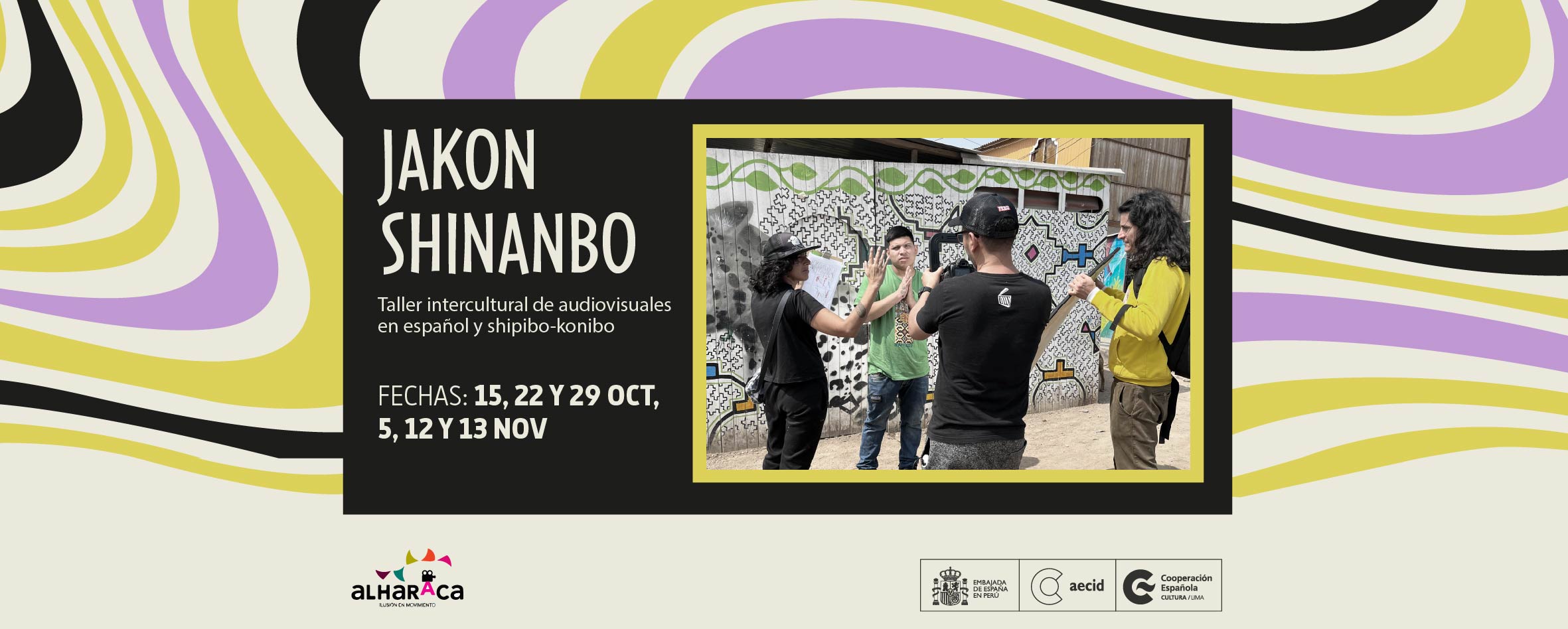 Taller intercultural de audiovisuales en espaol y shipibokonibo Seleccin