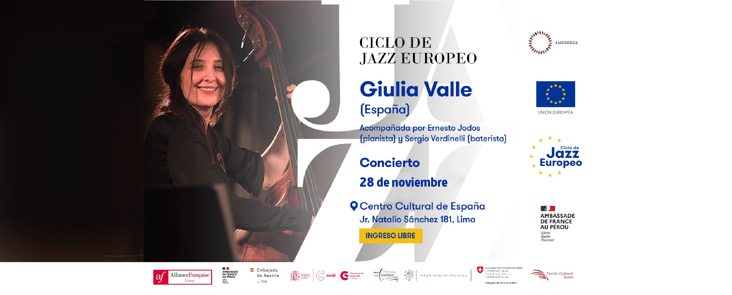 Giulia Valle en el Ciclo de Jazz Europeo