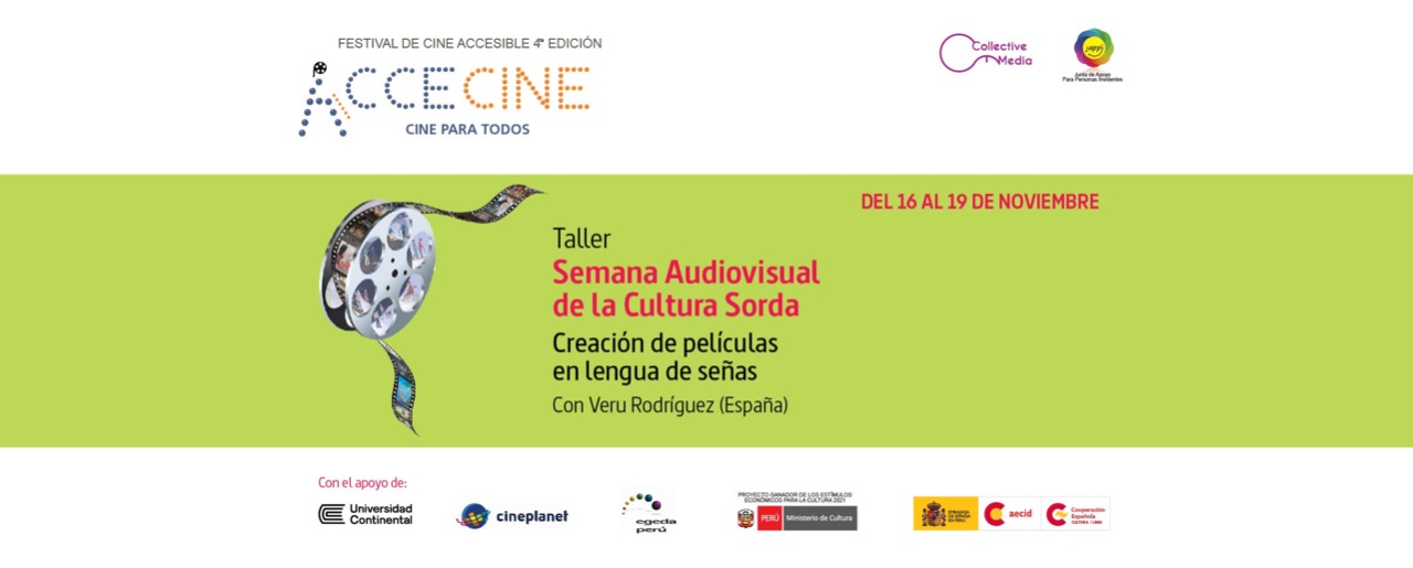 Semana de la cultura sorda Creacin de pelculas con lengua de seas