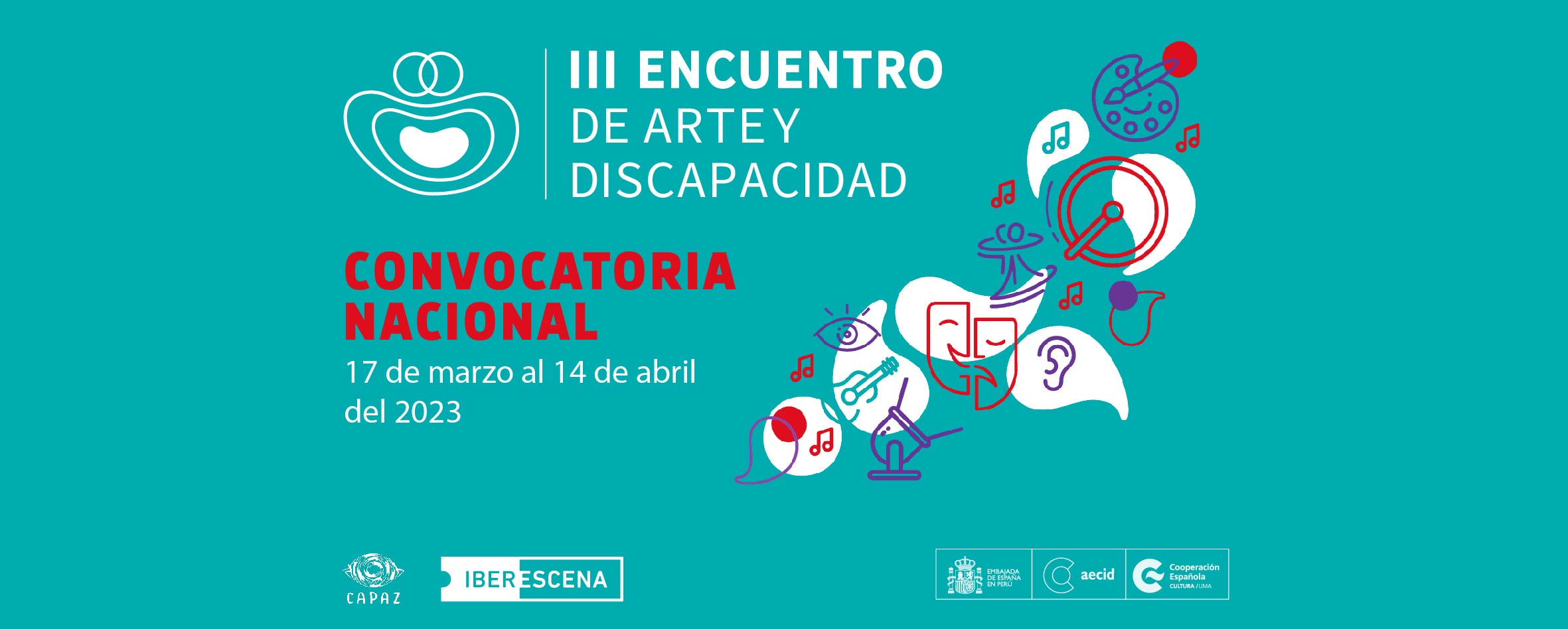 Convocatoria para el III Encuentro de Arte y Discapacidad