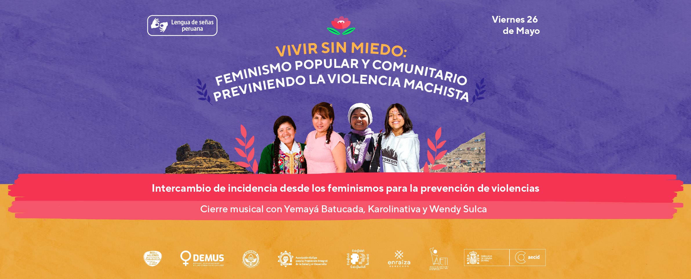 Vivir Sin Miedo Feminismo comunitario frente a la violencia machista