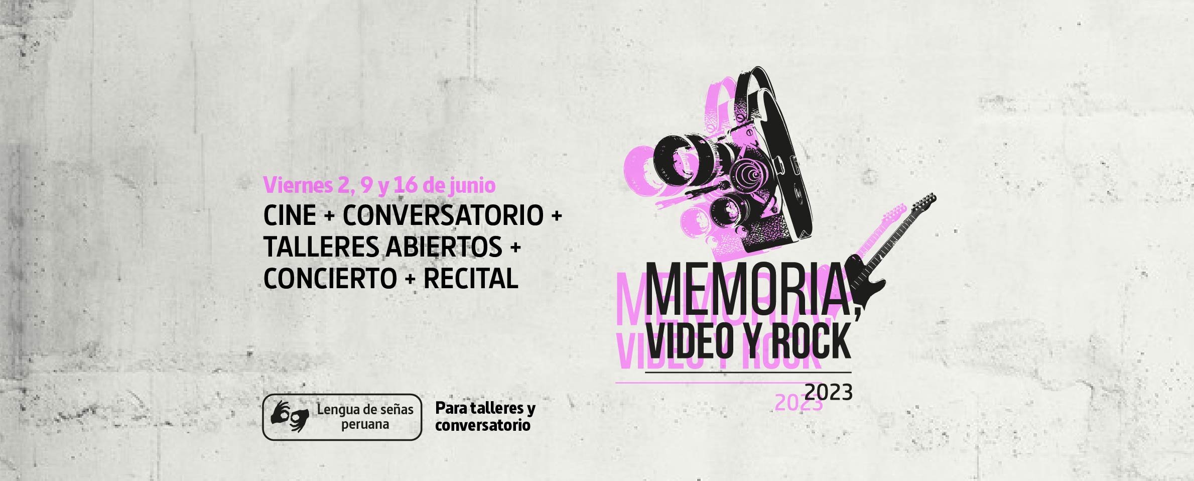 Memoria video y rock