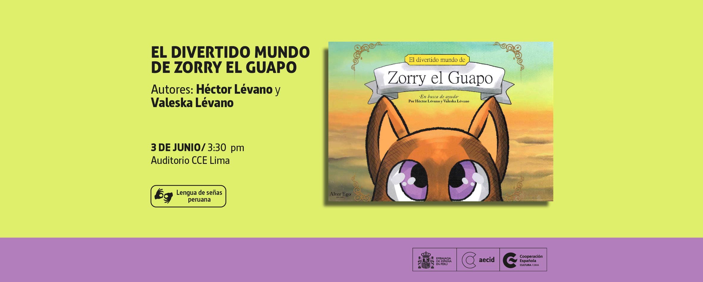 Presentacin de El divertido mundo de Zorry el Guapo