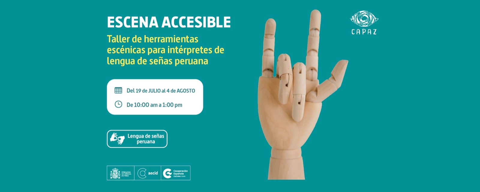 Taller Escena accesible Seleccin
