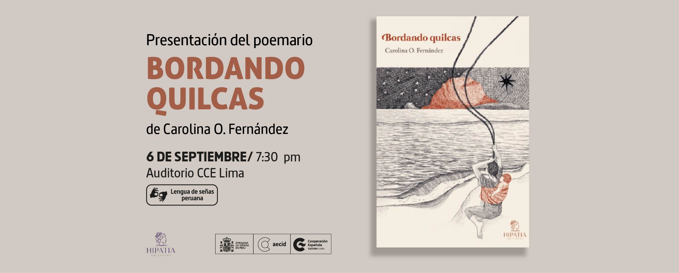 Presentacin del poemario Bordando quilcas