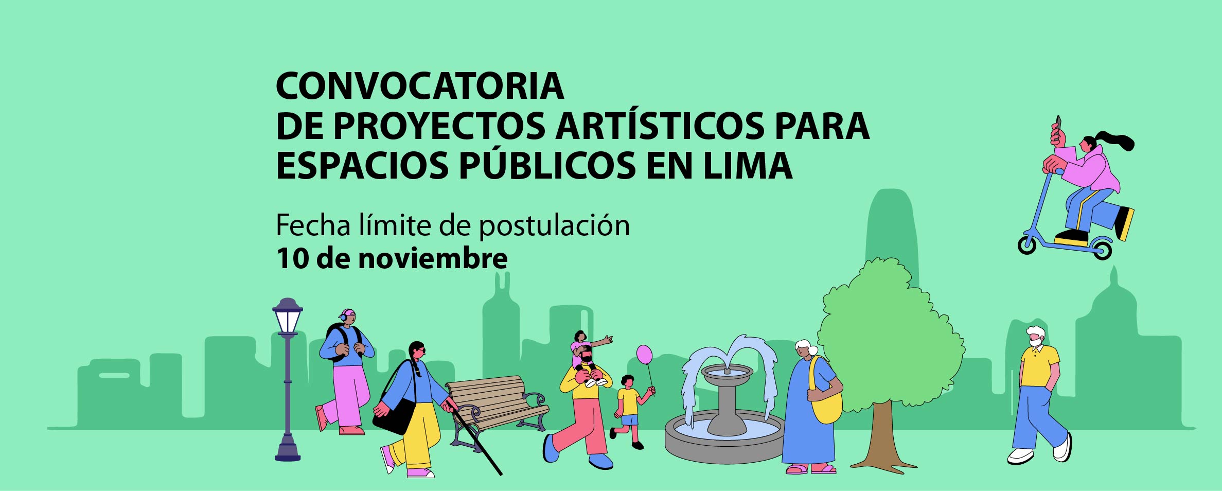 Proyectos seleccionados para espacios pblicos