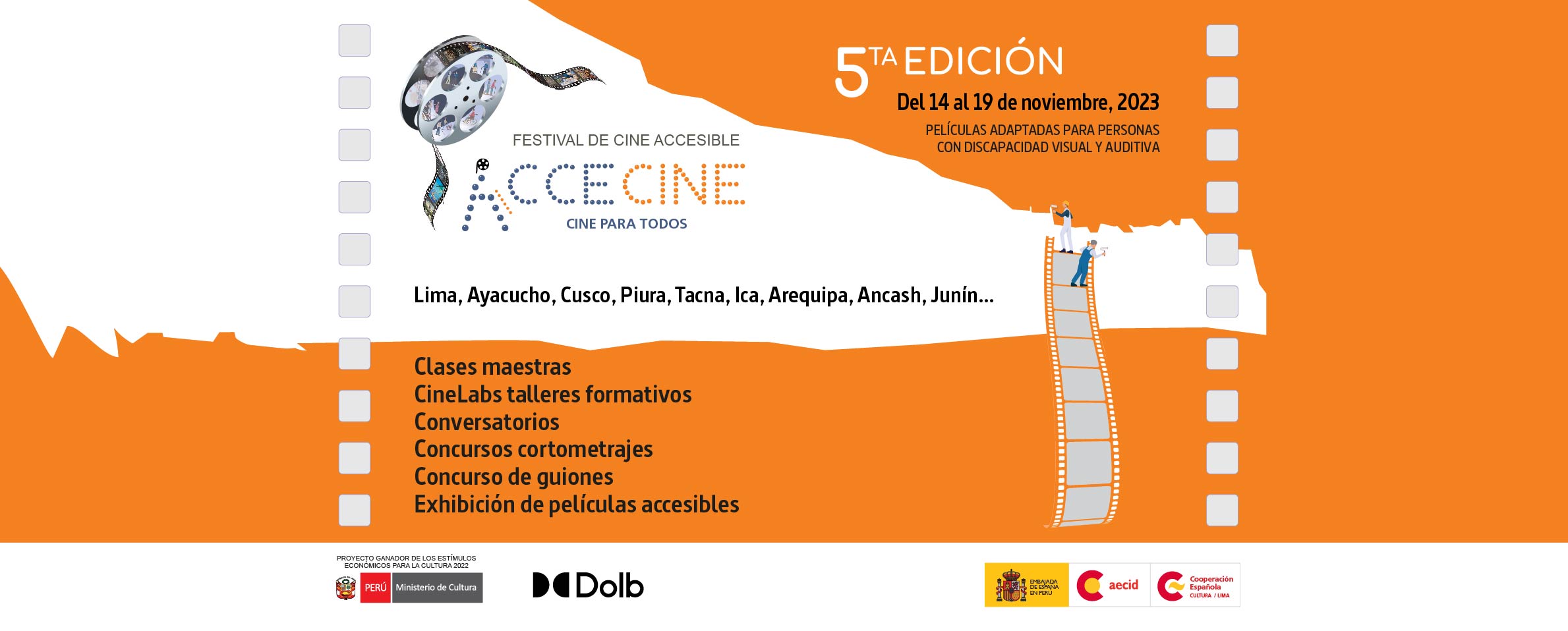 Quinto Festival de Cine Accesible AcceCine