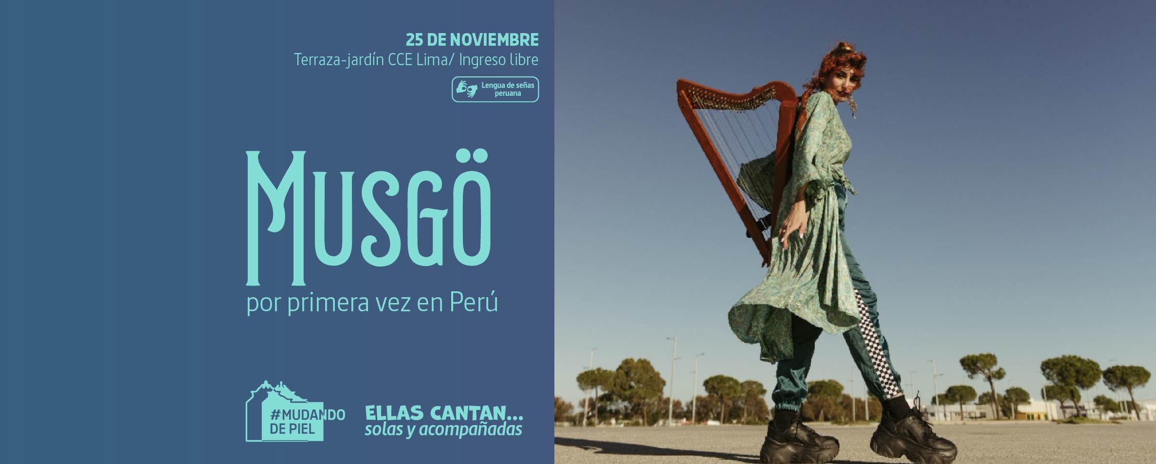 Musg por primera vez en Per