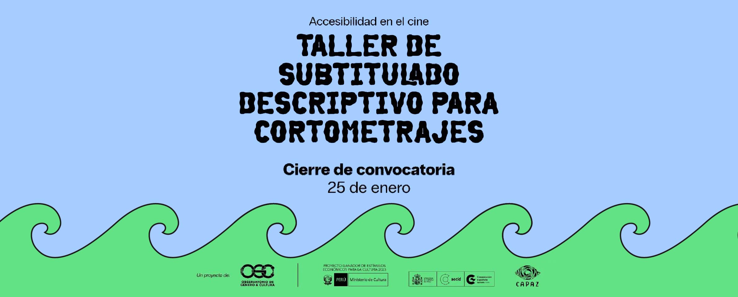 Taller de subtitulado descriptivo para cortometrajes