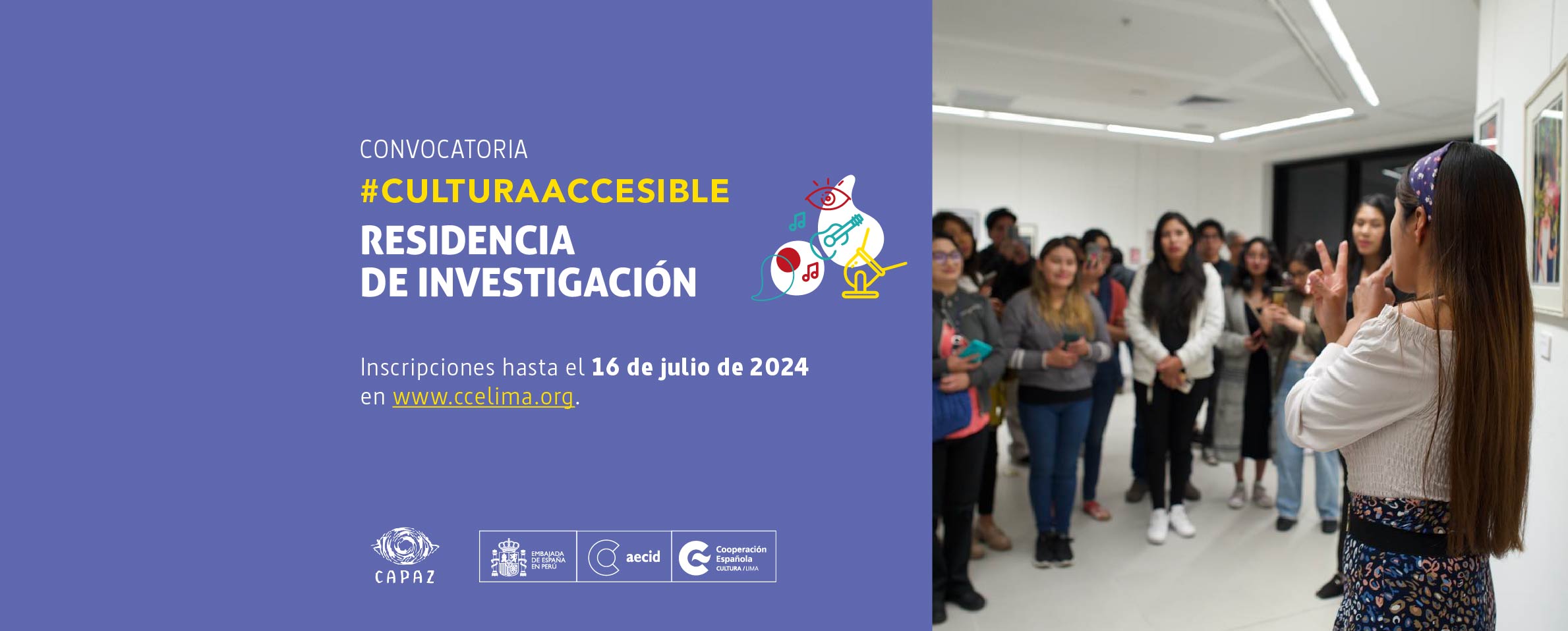 Residencia de investigacin CulturaAccesible
