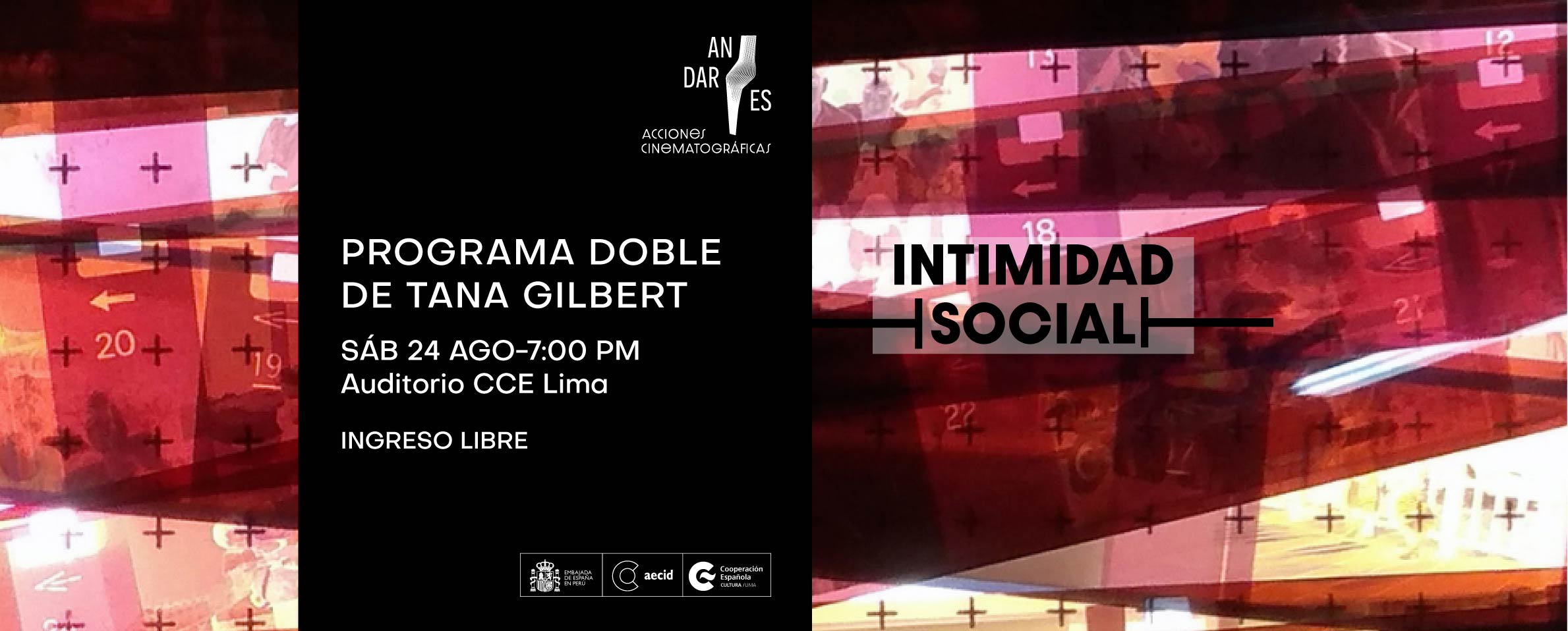 Andares Intimidad Social Programa doble de Tana Gilbert