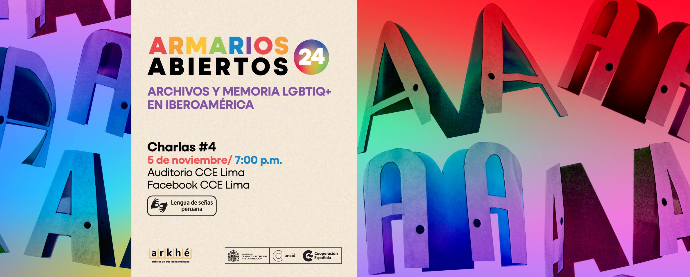 Armarios Abiertos 2024 Charlas 4