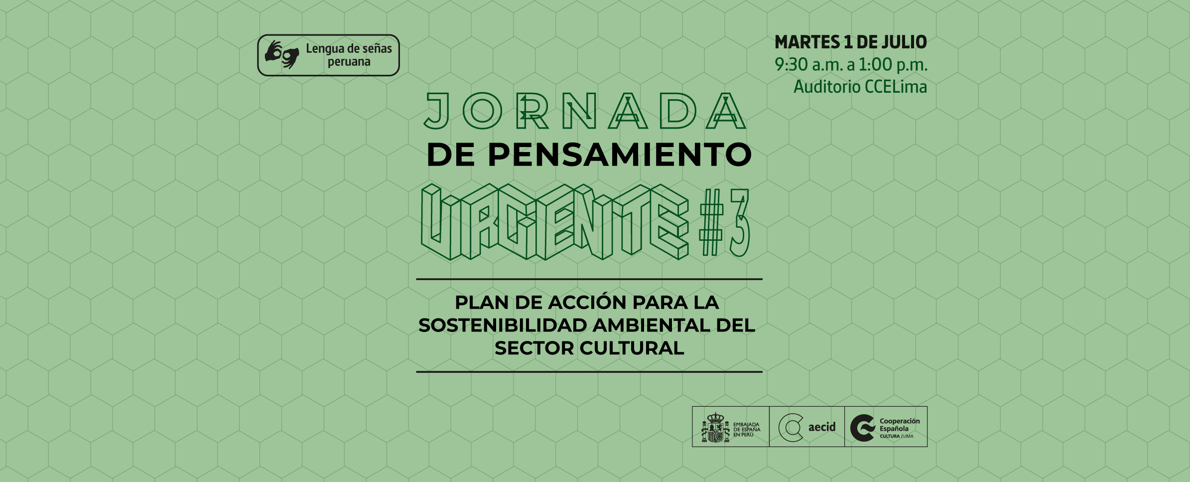 Portadad Jornada de Pensamiento Urgente #3